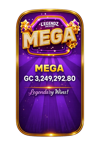 Legendz Mega jackpot prize